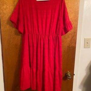 Charming Red XL Dress